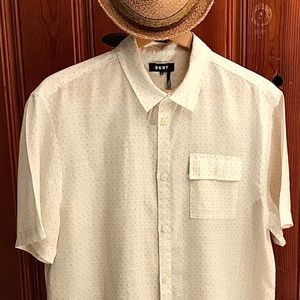 Donna Karen New York buttoned s/s shirt